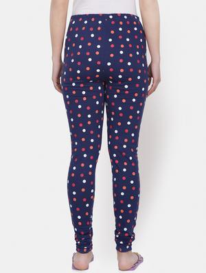 navy blue cotton leggings - 16844268 - Standard Image - 3