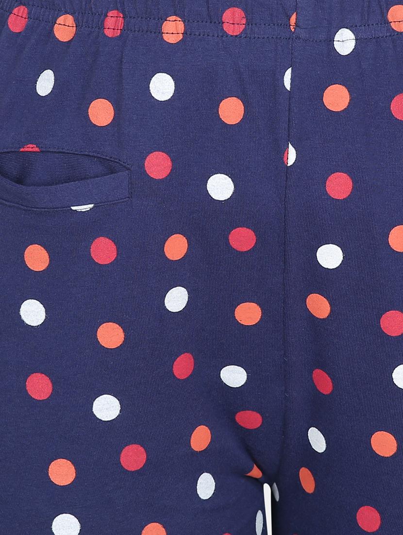 navy blue cotton leggings - 16844268 - Zoom Image - 5