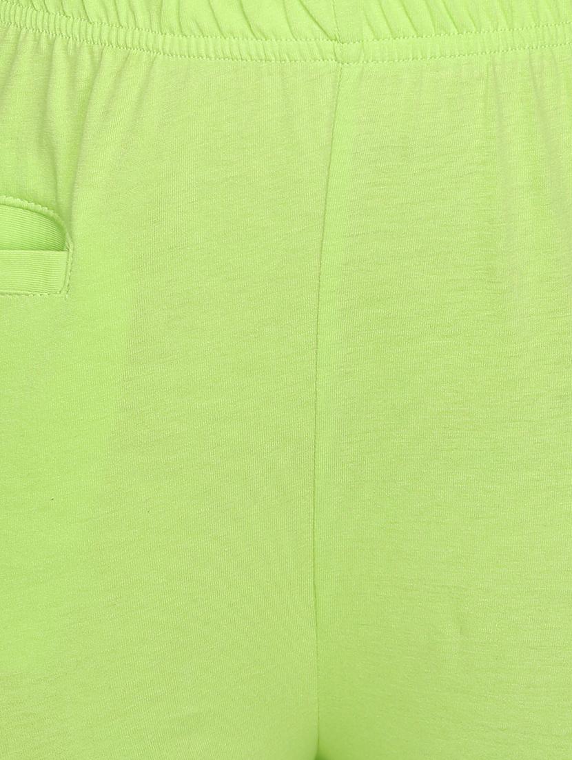 green cotton leggings - 16844271 - Zoom Image - 5