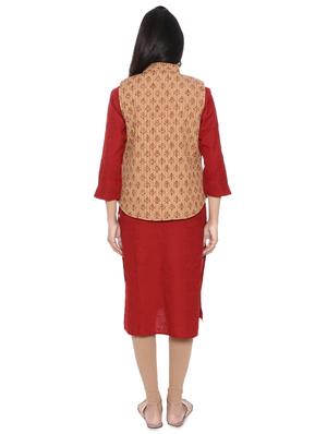 floral printed jacket - 16845037 - Standard Image - 3