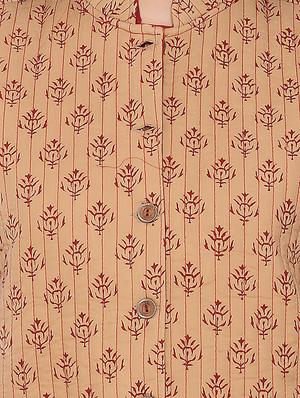 floral printed jacket - 16845037 - Standard Image - 4