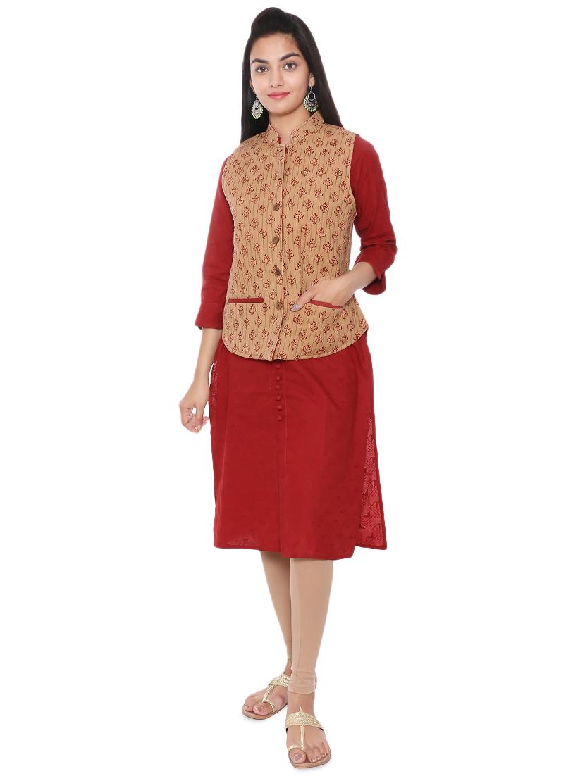 floral printed jacket - 16845037 - Zoom Image - 1