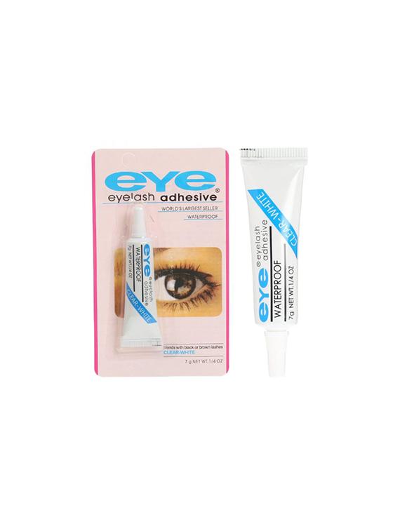 natural hair false mink fur 3d eyelashes with glue (1 pair of eyelashes + 1 glue) - 16845172 - Zoom Image - 2
