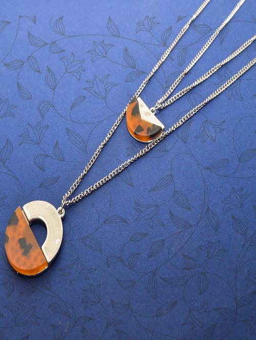 brown silver pendant - 16845294 - Very Small Image - 1