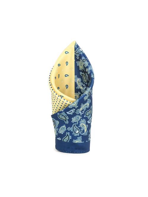 blue polyester pocketsquare - 16845364 - Standard Image - 1