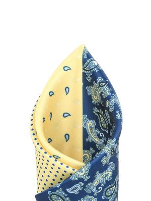 blue polyester pocketsquare - 16845364 - Standard Image - 4