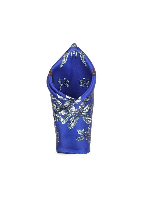 blue polyester pocketsquare - 16845365 - Standard Image - 1