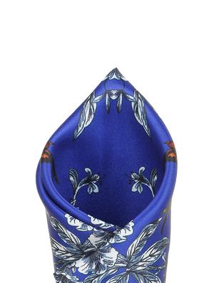 blue polyester pocketsquare - 16845365 - Standard Image - 4