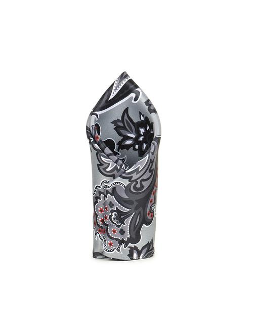 grey polyester pocketsquare - 16845367 - Standard Image - 1