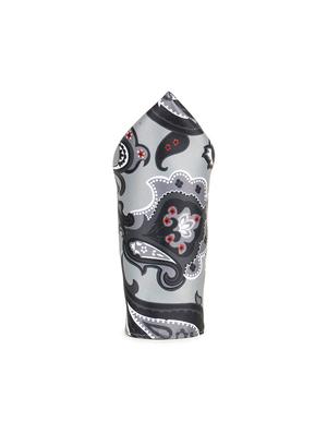 grey polyester pocketsquare - 16845367 - Standard Image - 2
