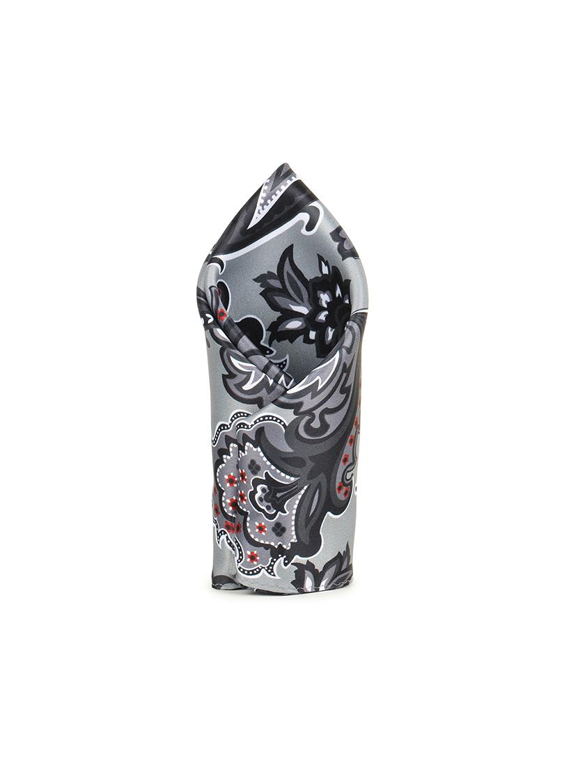 grey polyester pocketsquare - 16845367 - Zoom Image - 1