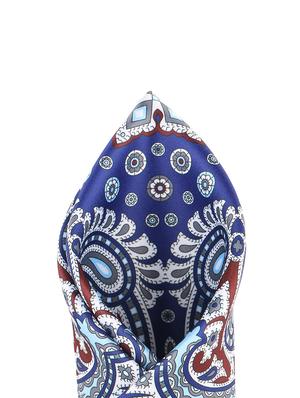 blue polyester pocketsquare - 16845375 - Standard Image - 4
