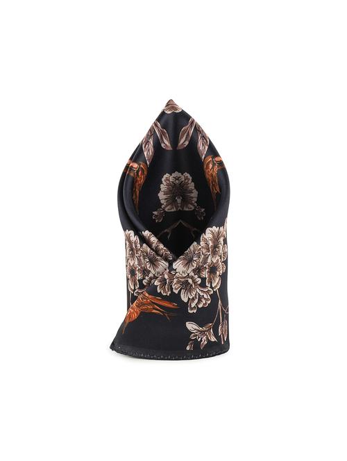 black polyester pocketsquare - 16845378 - Standard Image - 1
