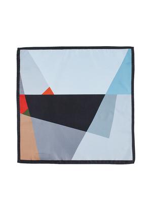 blue polyester pocketsquare - 16845380 - Standard Image - 3