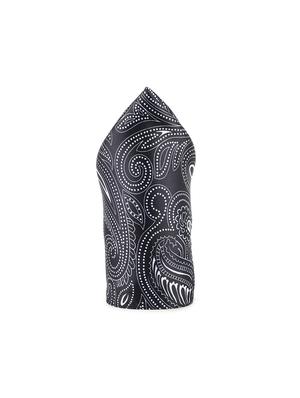 black polyester pocketsquare - 16845381 - Standard Image - 2