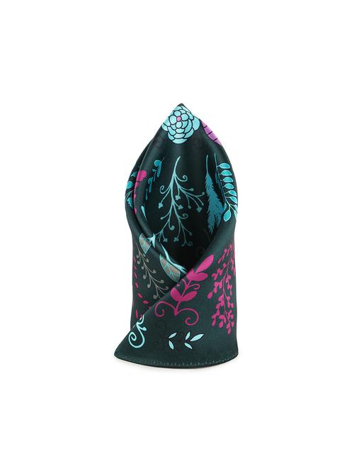 green polyester pocketsquare - 16845382 - Standard Image - 1