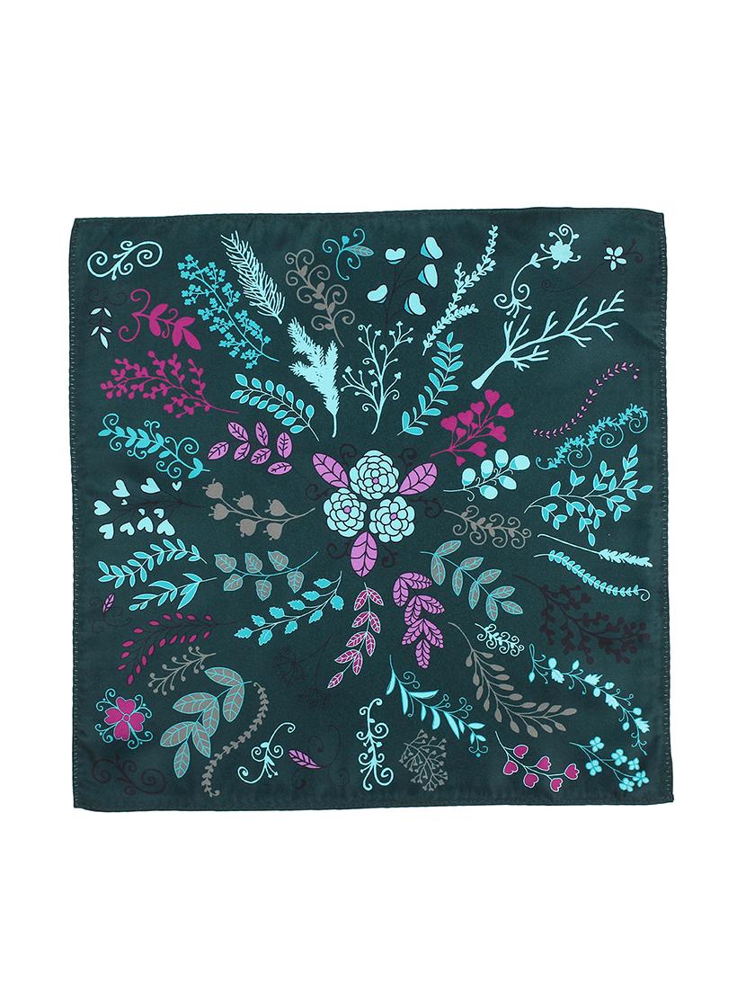 green polyester pocketsquare - 16845382 - Zoom Image - 3