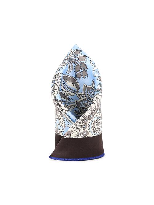 blue polyester pocketsquare - 16845402 - Standard Image - 1