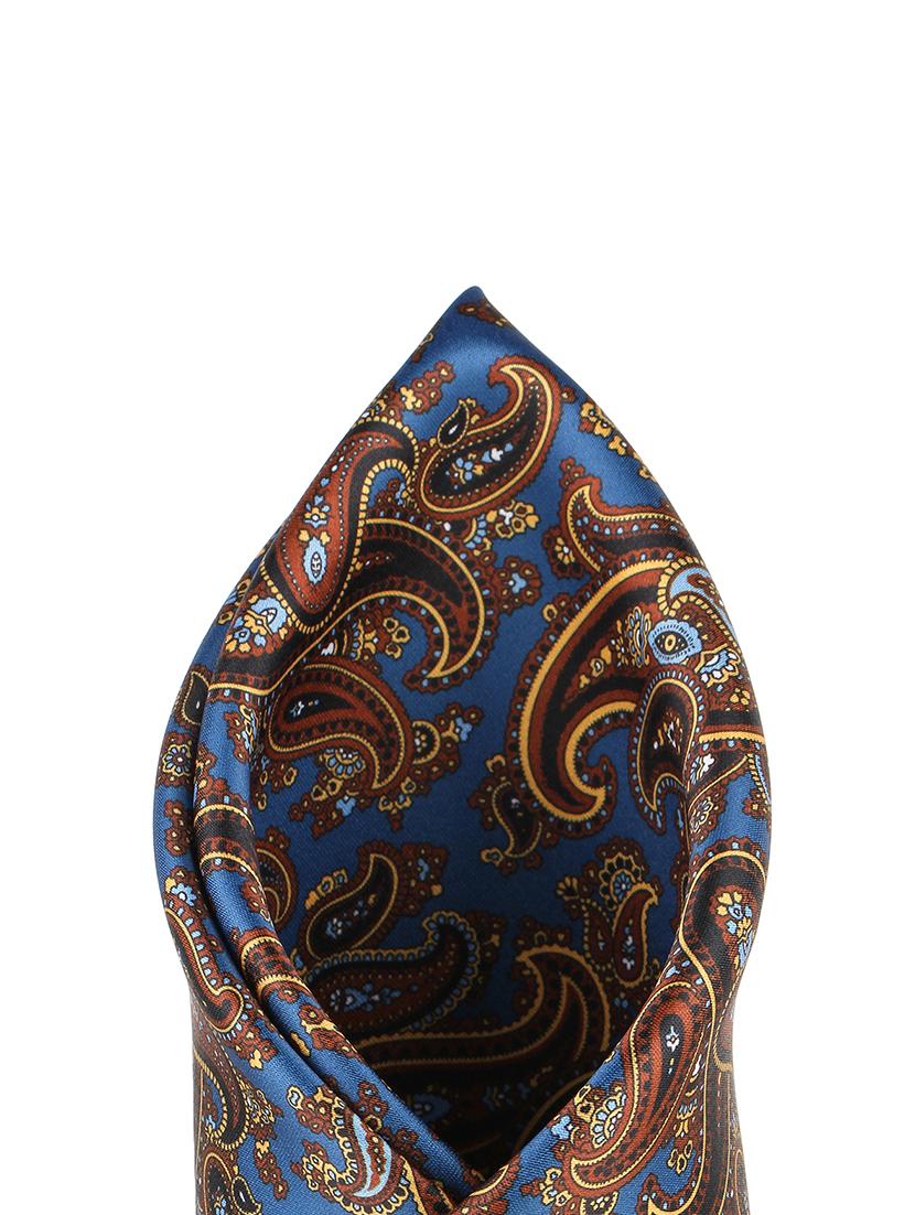 blue polyester pocketsquare - 16845403 - Zoom Image - 4