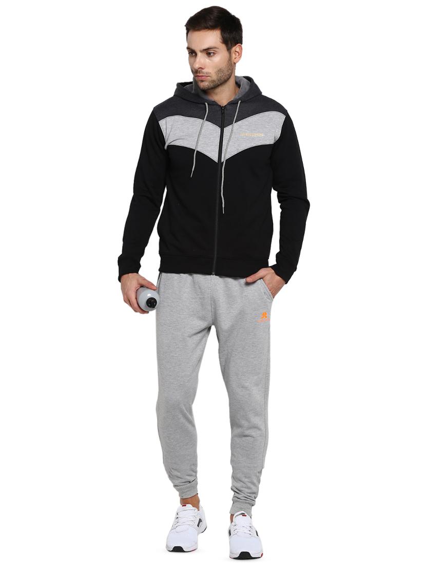 black color block sweatshirt - 16845415 - Zoom Image - 4