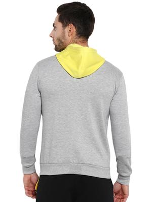 grey color block sweatshirt - 16845419 - Standard Image - 3
