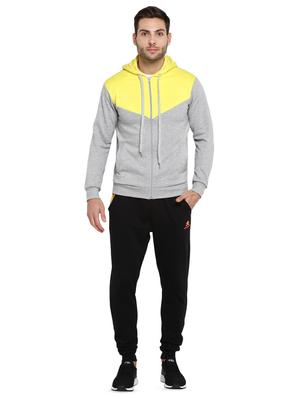 grey color block sweatshirt - 16845419 - Standard Image - 4