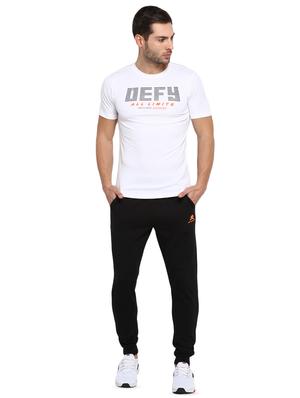 white typographic chest print t-shirt - 16845420 - Standard Image - 4