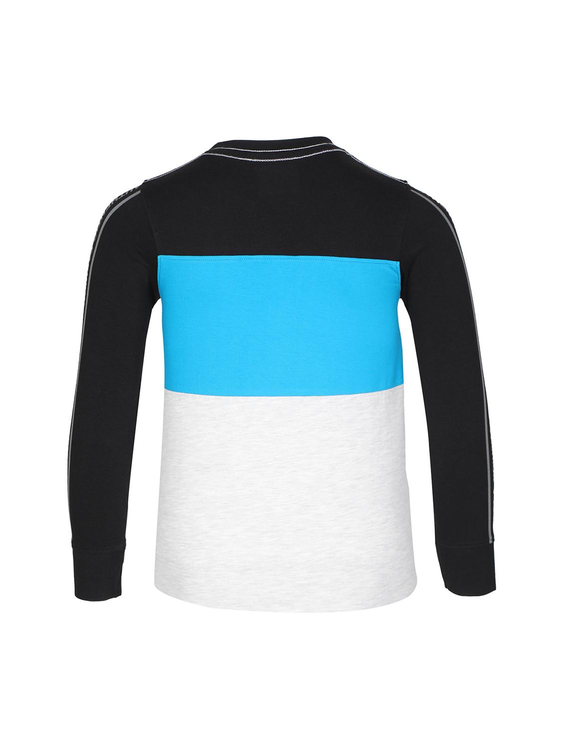 color block cotton t-shirt - 16845474 - Zoom Image - 2