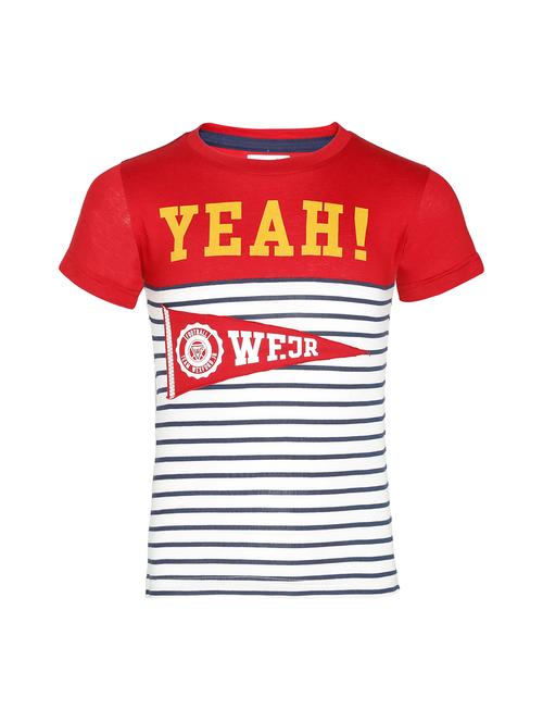 red cotton tshirt - 16845582 - Standard Image - 1