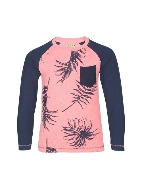 pink colored cotton t-shirt - 16845589 - Standard Image - 1