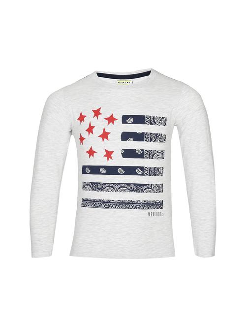grey cotton tshirt - 16845603 - Standard Image - 1