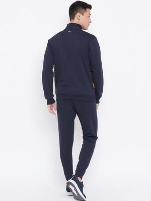 navy blue striped full length track suit - 16846040 - Standard Image - 3