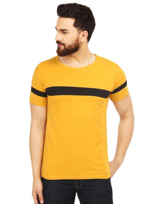 yellow taped t-shirt - 16846181 - Standard Image - 1