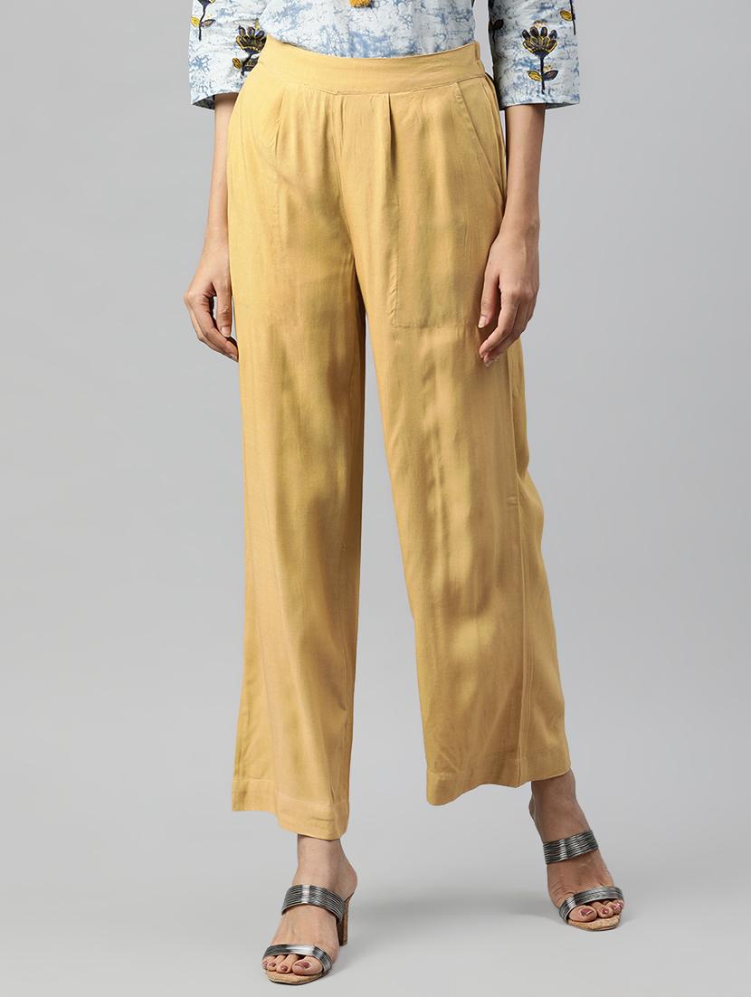 solid straight palazzo - 16846621 - Zoom Image - 1