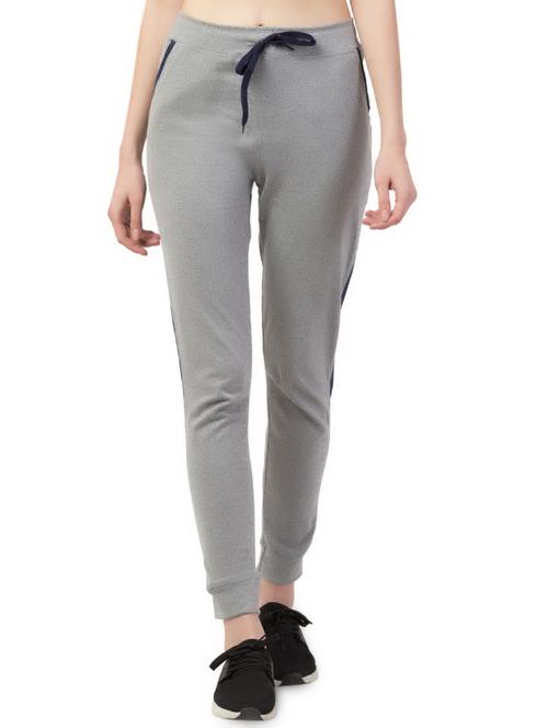 drawstring waist solid track pant - 16847063 - Standard Image - 1