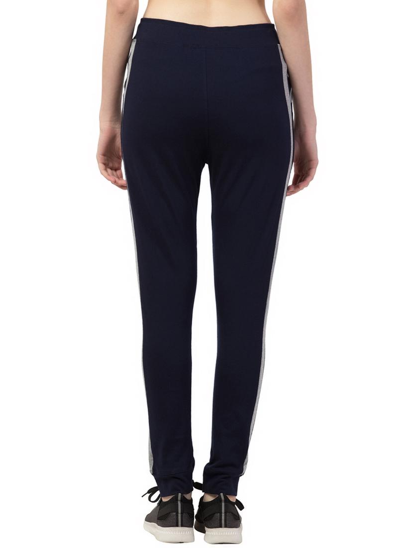 drawstring waist solid track pant - 16847070 - Zoom Image - 3
