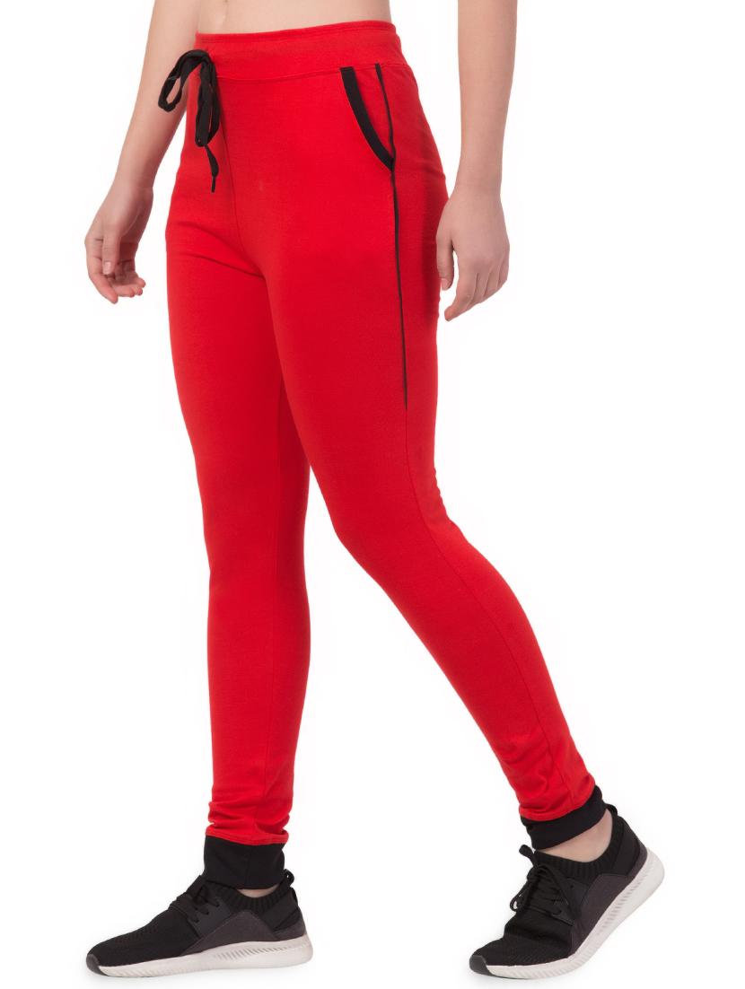 drawstring waist solid track pant - 16847072 - Zoom Image - 2