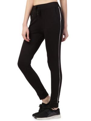 drawstring waist solid track pant - 16847074 - Standard Image - 2