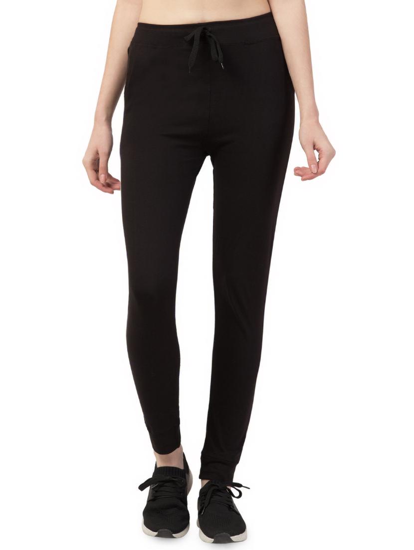 drawstring waist solid track pant - 16847074 - Zoom Image - 1