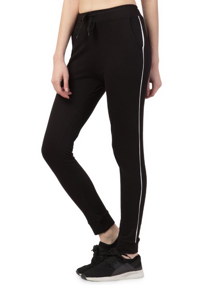 drawstring waist solid track pant - 16847074 - Zoom Image - 2