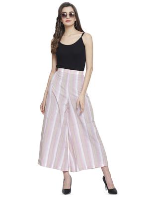 high rise striped palazzo - 16847082 - Standard Image - 4