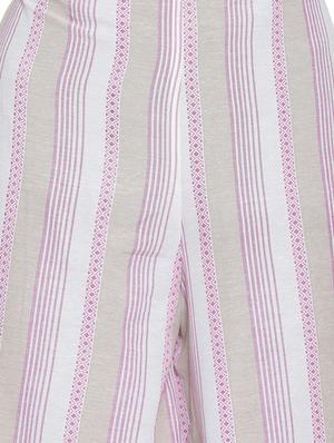 high rise striped palazzo - 16847082 - Standard Image - 5