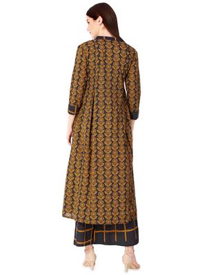 floral kurta palazzo set - 16847229 - Standard Image - 3