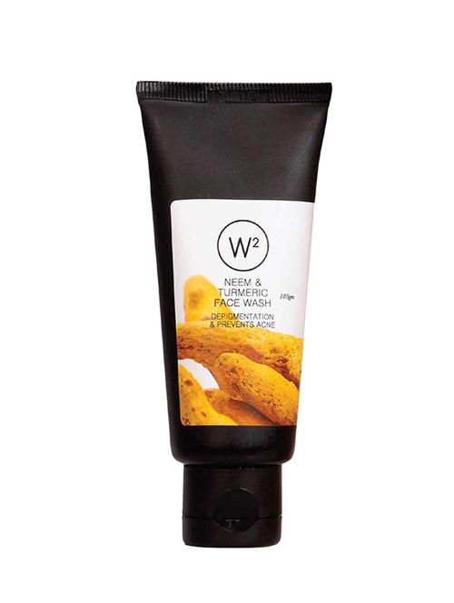 w2 neem & turmeric face wash 100g - 16847257 - Standard Image - 1