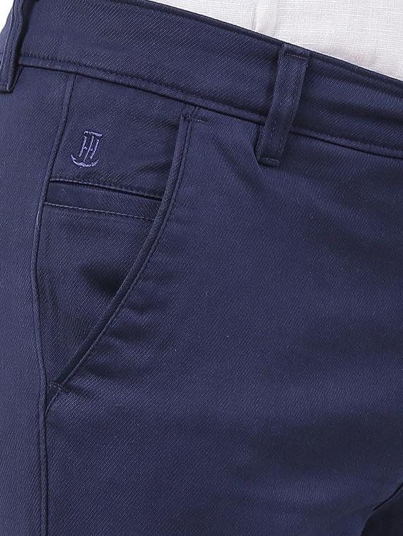 blue solid chinos - 16847276 - Zoom Image - 5