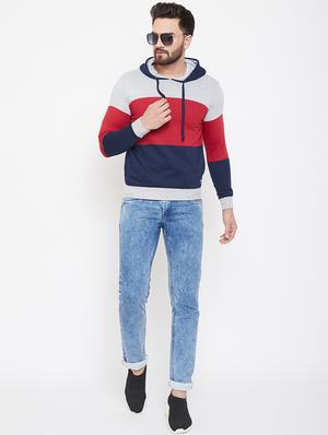 multi color block sweatshirt - 16847281 - Standard Image - 4