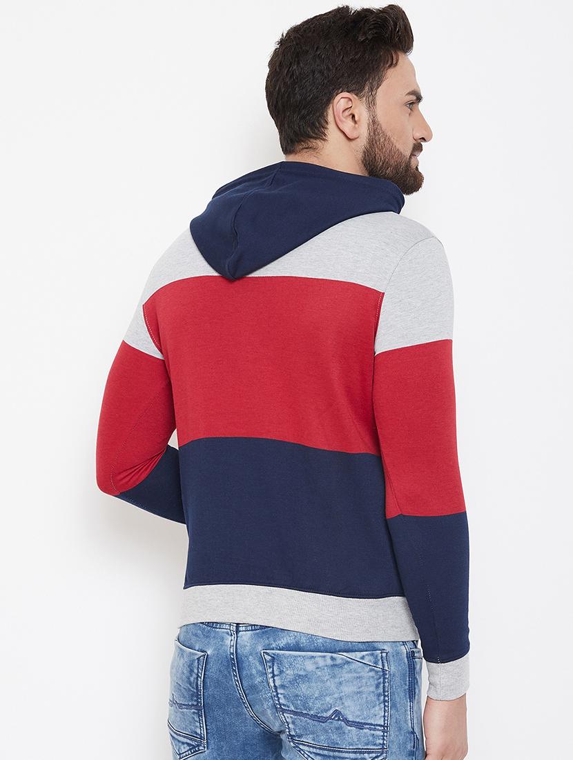 multi color block sweatshirt - 16847281 - Zoom Image - 3