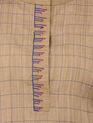 solid straight kurta - 16847961 - Standard Image - 5