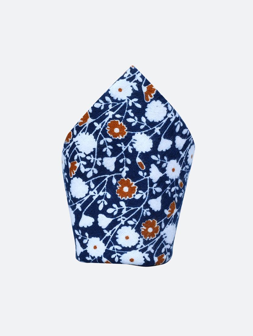 blue cotton pocketsquare - 16847968 - Zoom Image - 2