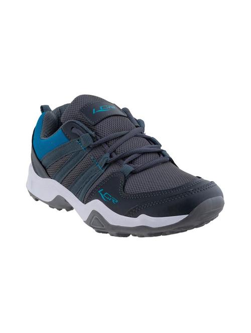 grey mesh ace up sport shoes - 16848009 - Standard Image - 1